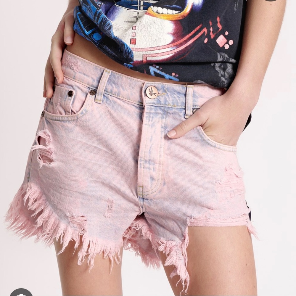 One Teaspoon Pink Haze Outlaws